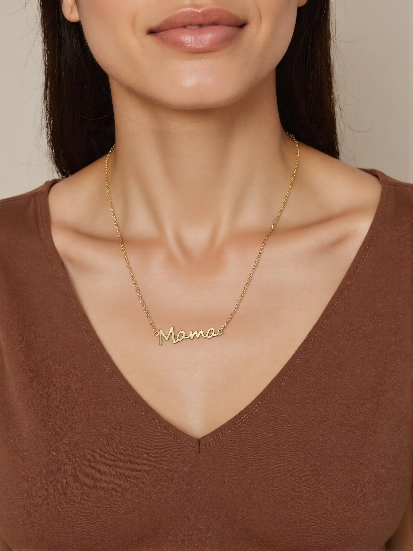 Mama Necklace Dainty Pendant Necklace Mother's Day Gift