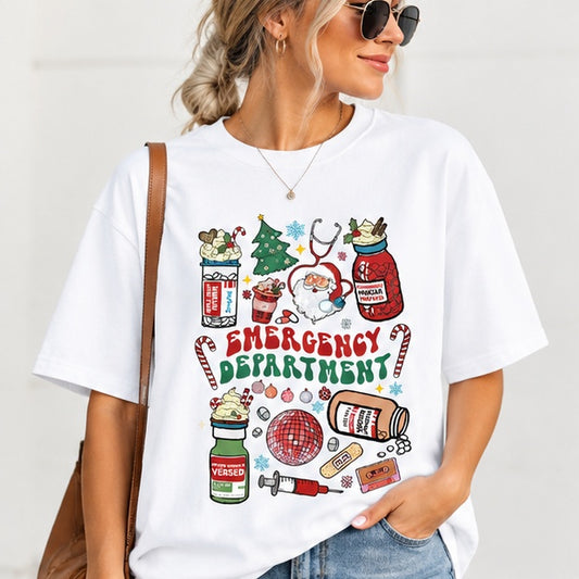 Emergency Department Christmas Tee sweatshirt Hoodie