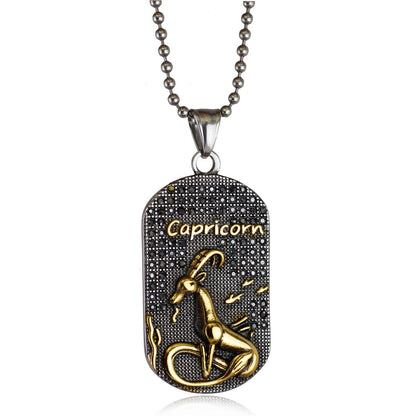 12 constellation necklace