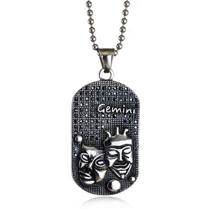 12 constellation necklace