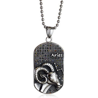 12 constellation necklace