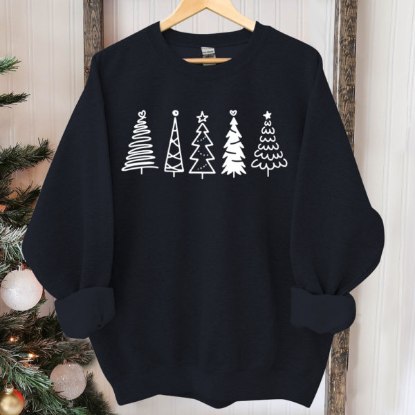 Christmas Sweatshirt. Christmas Sweater. Christmas Crewneck. Christmas Tree Sweatshirt. Holiday Sweaters for Women. Winter Sweatshirt