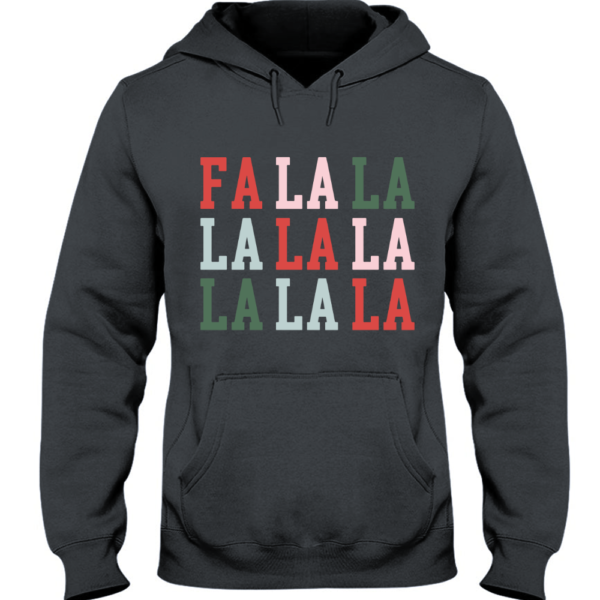 Fa La La La La Christmas Hoodie. Retro Christmas Sweater. Fa La La La La Sweater. Christmas Sweater. Christmas Tree Hoodie Hoodie