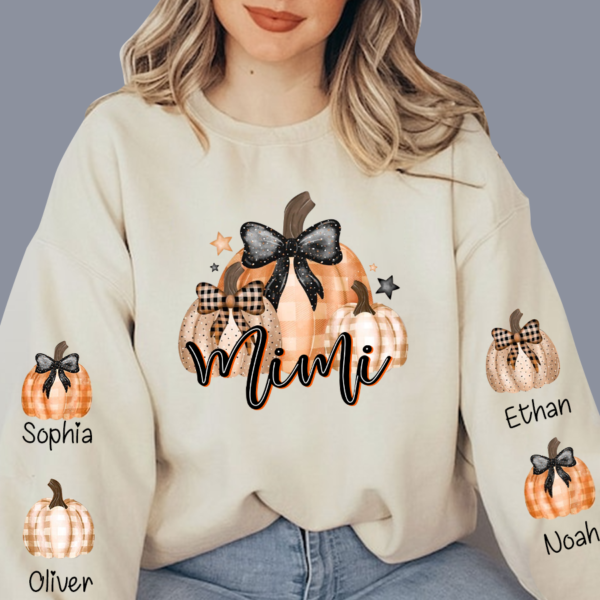 Customized Pumpkins Sweatshirt. Halloween Sweater. Halloween Pumpkin Sweatshirt. Cute Fall Sweatshirt. Thanksgiving