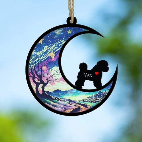 Beagle Suncatcher Ornament. Pet Memorial Suncatcher. Loss of Pet Sympathy Gift. Pet Memorial Ornament. Handmade Custom Name Dog Gifts
