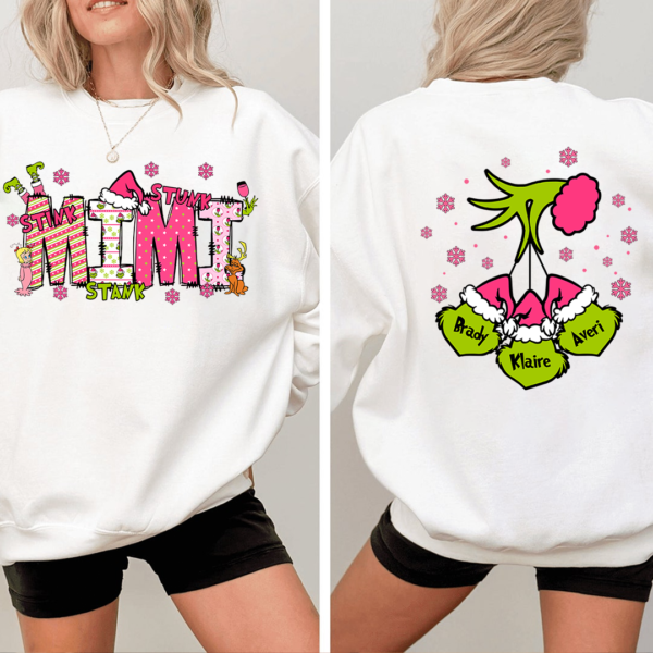 Custom Christmas Mimi Kids Name Christmas 2024