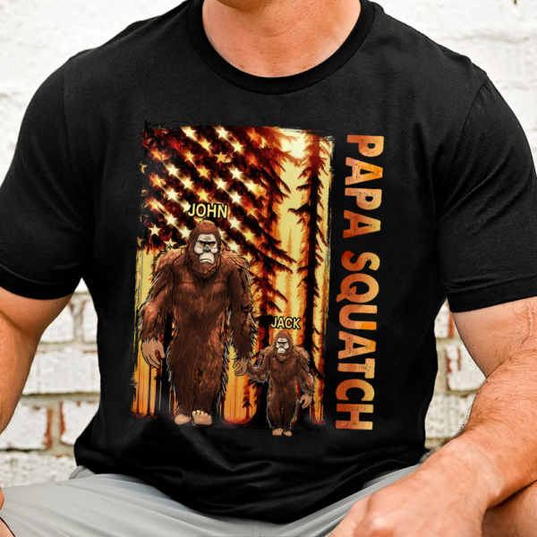 Custom Papa Squatch Father's Day