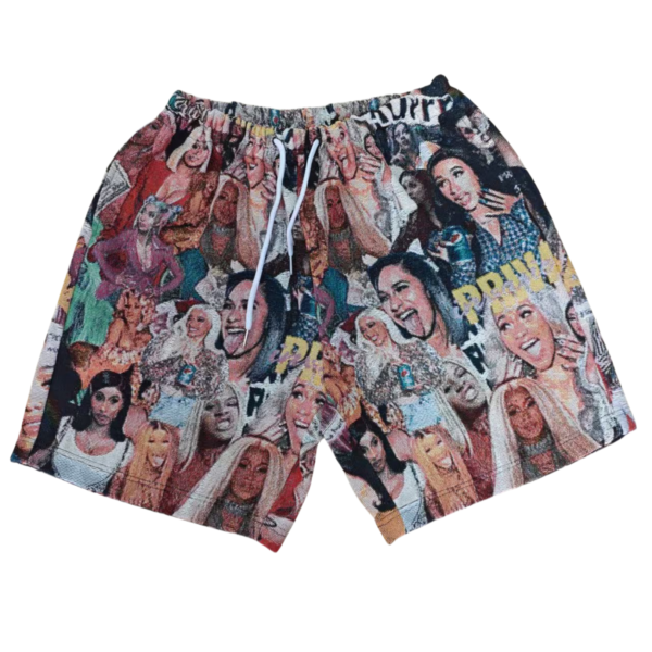 Fashion Tapestry Shorts Street Style