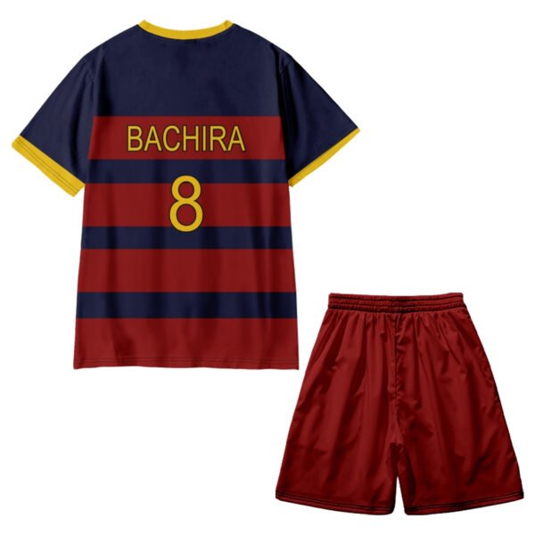 Anime Blue Lock 2PCS Shorts Set Navy Red