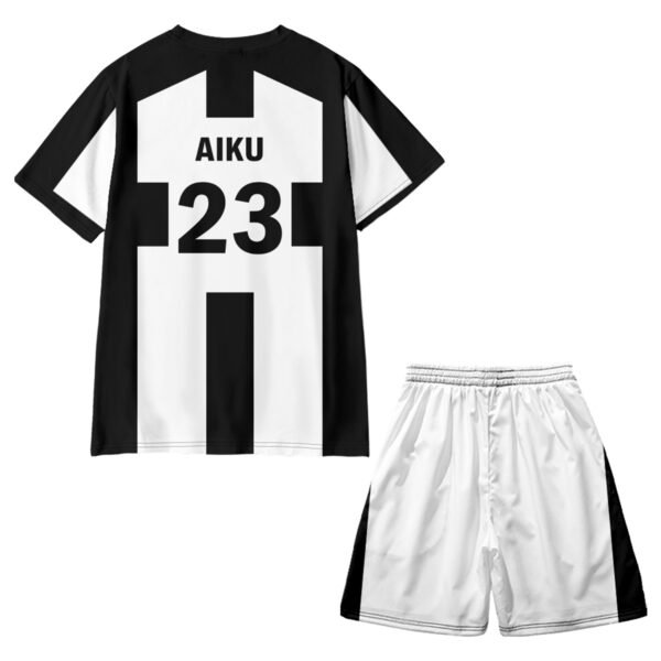 Anime Blue Lock 2PCS Shorts Set Black White