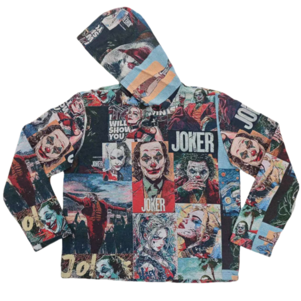 Tapestry Hoodie Joker Street Fashion